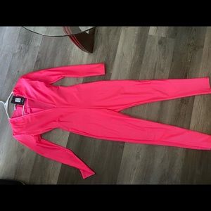 Pink fashionova jumpsuit